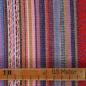 Preview: Dekostoff Jacquard Webstreifen Webmuster bunt
